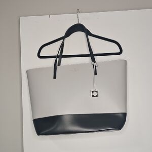 Kate Spade Black and Gray Tote Bag